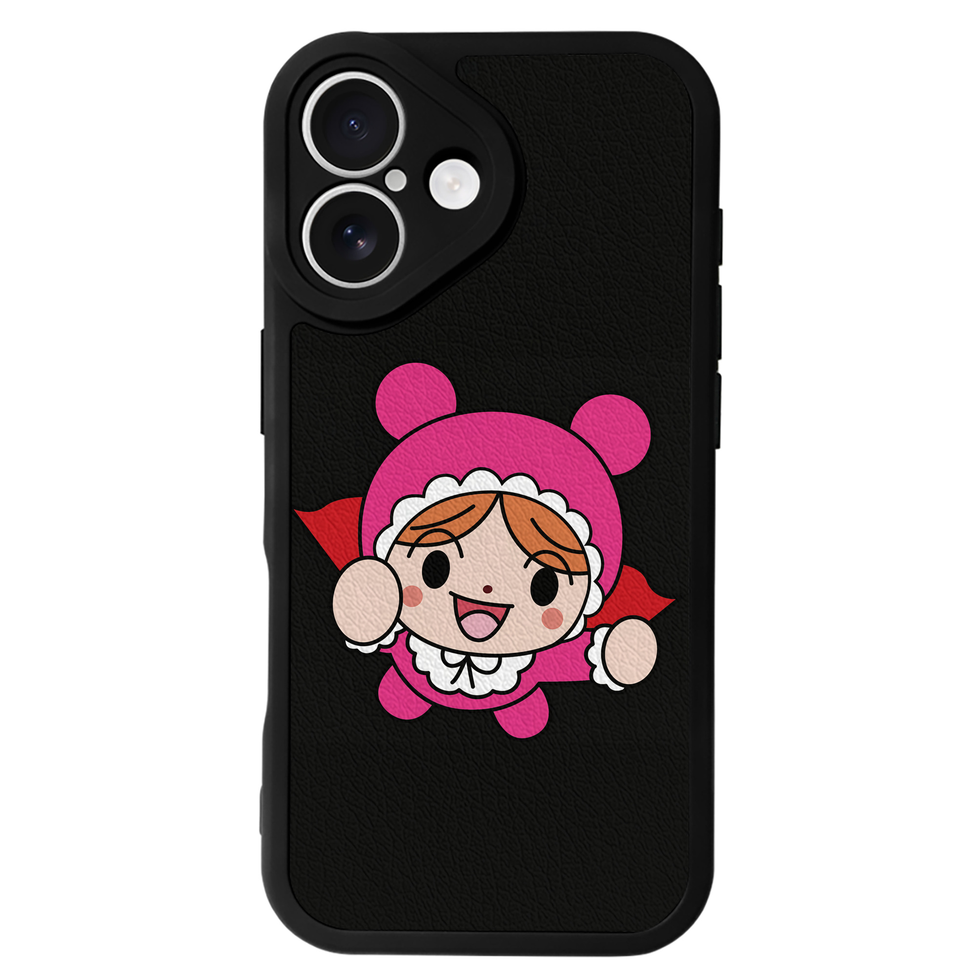 （画像用） アンパンマン Anpanman 【iPhone 16シリーズ対応】シリコンスマホケース（レザー調） 材質：シリコン